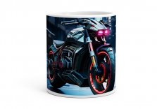 Чашка Мотоцикл у стилі кіберпанк