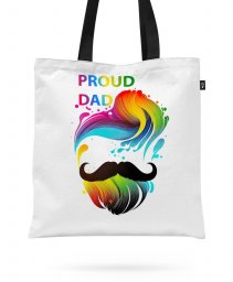 Авоська Proud Dad LGBT