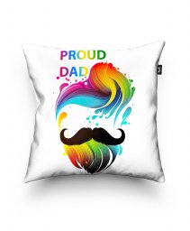 Подушка квадратна Proud Dad LGBT