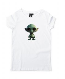 Жіноча футболка Маленький інопланетянин