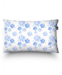 Подушка прямокутна blue flowers