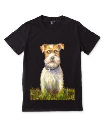 Чоловіча футболка Кареглазая собака