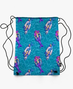 Рюкзак Mermaids pattern