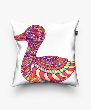 Подушка квадратна Fantasy duck