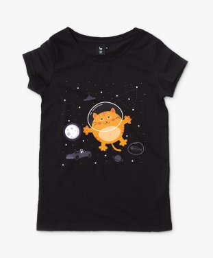 Жіноча футболка Purrfect Space