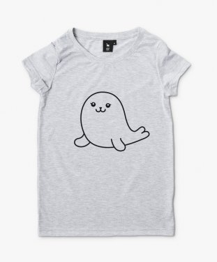 Жіноча футболка Seal The Shelky