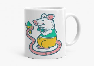 Чашка Крыс с гантелями