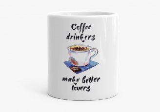 Чашка Coffee drinkers make better lovers
