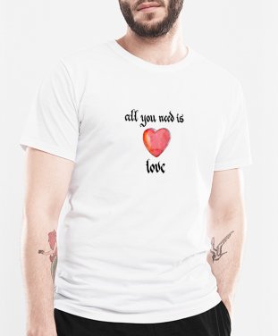 Чоловіча футболка All you need is love