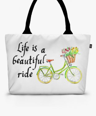 Шопер Life is a beautifil ride