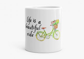 Чашка Life is a beautifil ride
