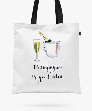 Авоська Champagne is good idea