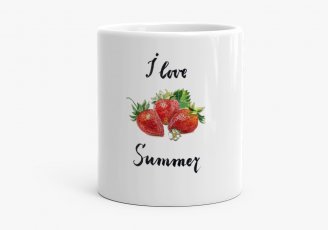 Чашка I love summer