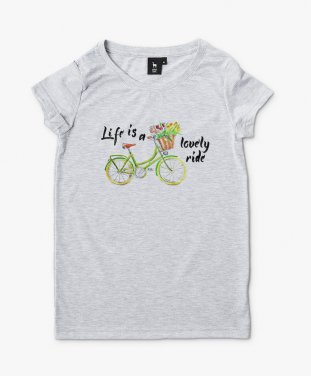 Жіноча футболка Life is a lovely ride