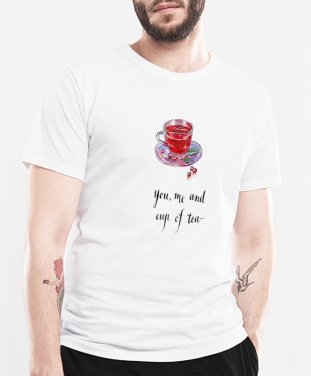 Чоловіча футболка You, me and cup of tea