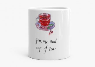 Чашка You, me and cup of tea