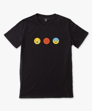 Чоловіча футболка bad luck emoji