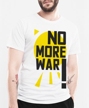 Чоловіча футболка peace no more war