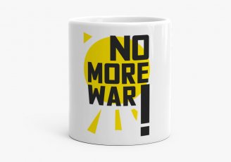 Чашка peace no more war
