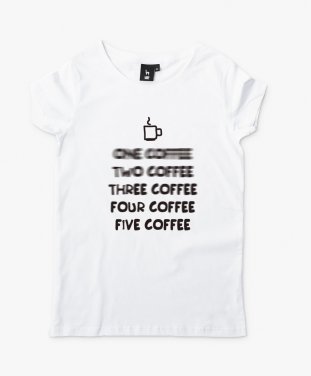 Жіноча футболка Кофе