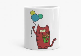 Чашка Красный кот