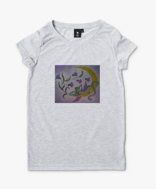 Жіноча футболка лунный дракончик