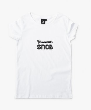 Жіноча футболка Grammar snob