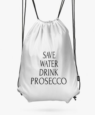 Рюкзак Save Water, Drink Prosecco