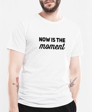 Чоловіча футболка Now is the moment
