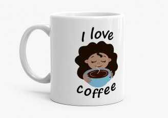 Чашка I love coffee