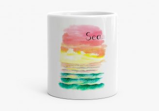 Чашка Море на закате