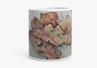 Чашка Дубовые листья