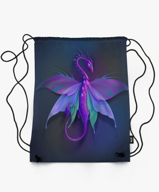 Рюкзак Фиолетовый дракон