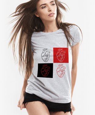 Жіноча футболка Сердце