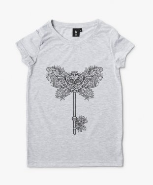 Жіноча футболка Ключ-бабочка