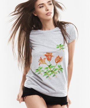 Жіноча футболка Композиція з лілій
