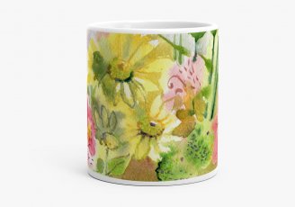Чашка Весенние цветы