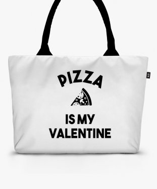 Шопер Pizza is my valentine