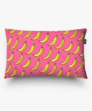 Подушка прямокутна bananas pattern