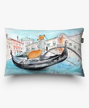 Подушка прямокутна Лис Венеция