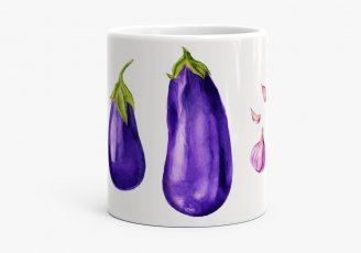 Чашка Eggplants and Garlic
