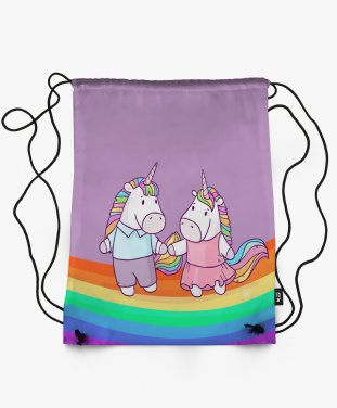 Рюкзак Unicorns on the Rainbow