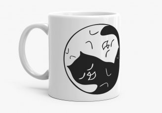 Чашка TAO PURR-MEOW (Cat's Yin-Yang)