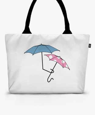 Шопер Umbrella love (Color)