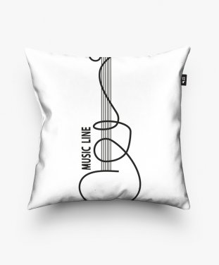 Подушка квадратна Music Line