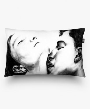 Подушка прямокутна Поцелуй