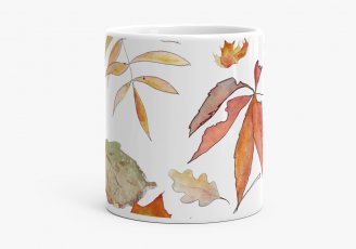 Чашка Осенний принт