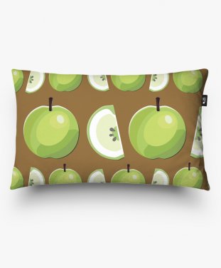 Подушка прямокутна Яблоки в карамелі