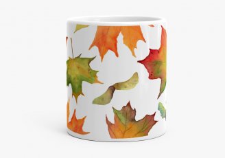Чашка Кленовые листья