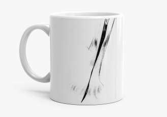Чашка Абстрактный рисунок нитью 5